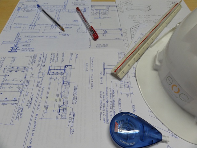 Vista panorâmica de uma obra concluída